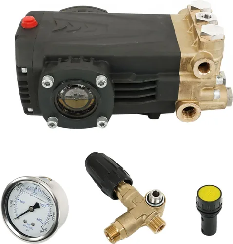 Miniatura 11 de findmall Bomba de lavado a presión MAX 3000 PSI, 2.5 GPM, bomba de arandela de eje 3/4