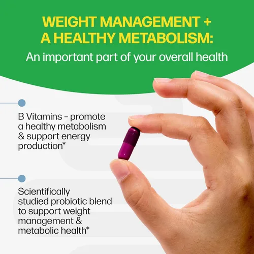 Miniatura 4 de Culturelle Metabolismo + Control de peso con cápsulas probióticas SlimBiotics® – 30 unidades – Ayuda a controlar el peso de manera segura - Promueve