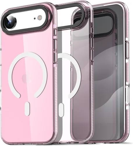 Miniatura 144 de AICase Funda protectora para iPhone 16 compatible con iPhone 16, delgada, ligera, transparente [no amarillenta] Diseño vibrante