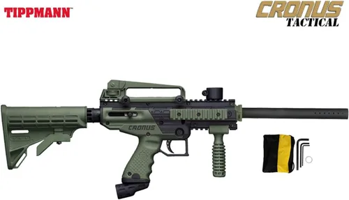 Miniatura 9 de Maddog Tippmann Cronus - Marcador táctico de paintball plateado