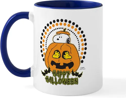 Miniatura 125 de CafePress Sincere Pumpkin Patch Mug Taza de café de cerámica de 11 oz (11.0 fl oz)