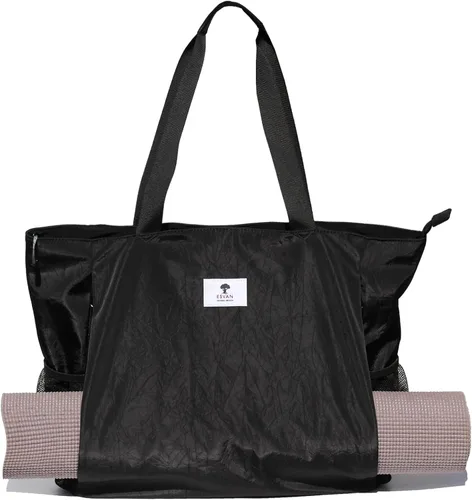 Miniatura 24 de Bolsa para esterilla de yoga ESVAN, bolsa de mano para yoga, bandolera para esterilla de yoga, bolsa de transporte para oficina, yoga, pilates, Aa