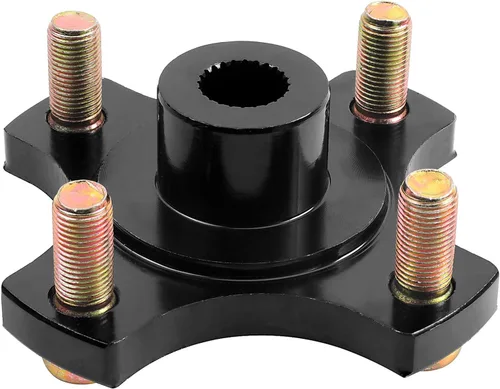 Miniatura 4 de Roykaw Placa de brida del cubo de la rueda trasera para el carro de golf eléctrico y gasolina EZGO RXV 2008-Up reemplaza al OEM # 604112 615604