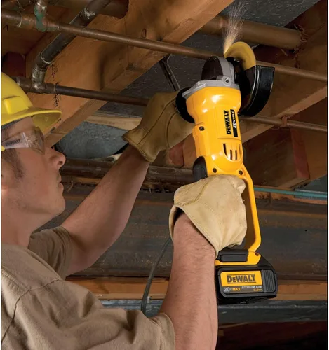 Miniatura 6 de DEWALT DCG412B 20V MAX* Litio Ion 4-1/2" Amoladora (solo herramienta)