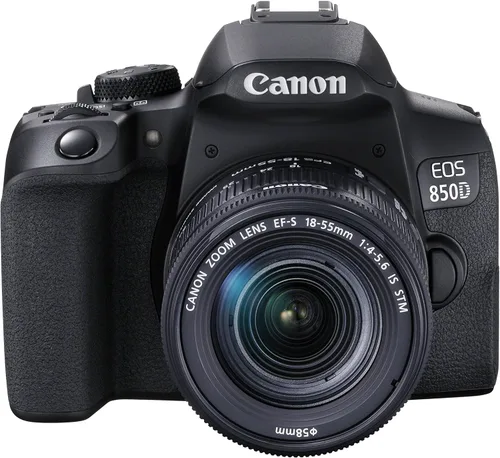 Canon La cámara EOS 850D con EF-S 0.709-2.165 in es un kit de lentes STM (modelo internacional)