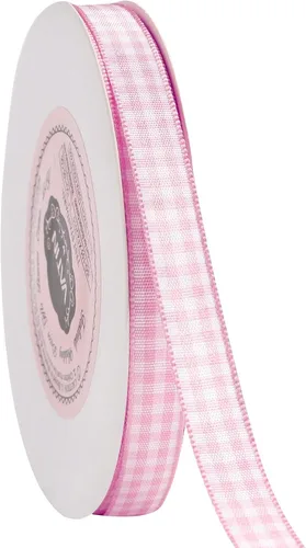 Miniatura 47 de VATIN Cinta a cuadros en blanco y negro – 3/8 pulgadas x 50 yardas, perfecta para cestas de Pascua, manualidades de primavera, envoltura de regalos