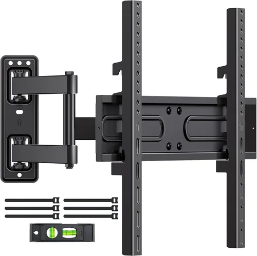 Miniatura 10 de Soporte de pared para monitor de TV giratorio de movimiento completo para televisores de 13 a 43 pulgadas, brazos articulados, rotación de extensión