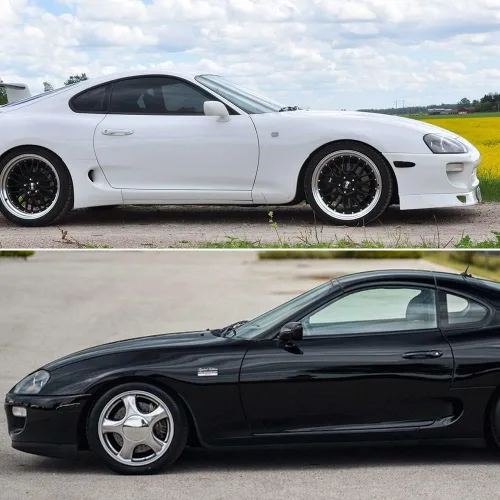 Miniatura 7 de Lente ahumada, luz de marcador lateral frontal, carcasa de la lámpara de guardabarros compatible con Toyota SUPRA MK.4 1997 1998 y Toyota Celica