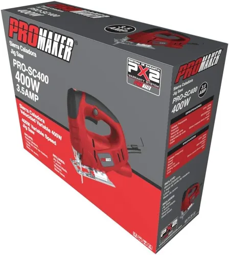 Miniatura 5 de Rompecabezas, 3.5 Amp 400W, Cortador de madera con 6 velocidades variables, corte biselado de hoja ajustable 0-45º grados, sierra de calar