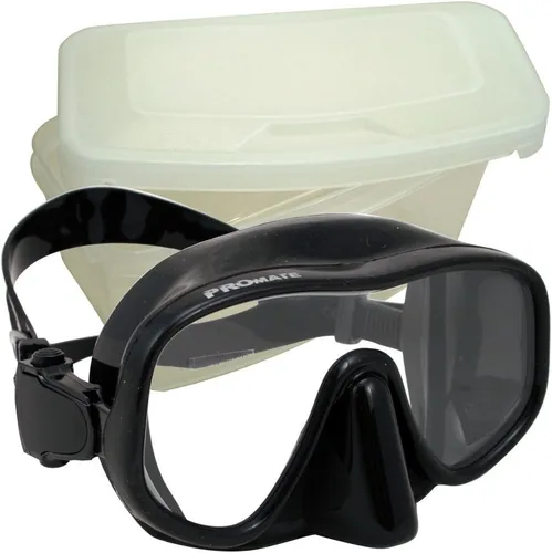 Miniatura 5 de Promate Máscara de snorkel sin marco Engranajes de snorkel seco para buceo apnea snorkeling