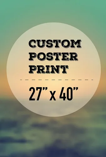 wall26 Impresiones de póster personalizadas: carga tu imagen/foto, impresión de foto personalizada a póster, duradera e impermeable, impresiones