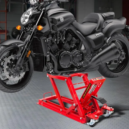 Miniatura 7 de BIG RED Gato Hidráulico de 1.500 lbs para Motocicleta, Mesa de Elevación para Deportes de Potencia Operada por Tijera para Moto, ATV, Bicicleta