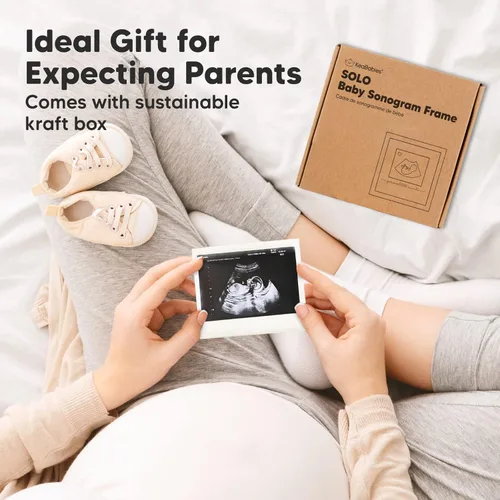 Miniatura 4 de KeaBabies Marco de Fotos de Ecografía para Bebé - Marcos Modernos de Fotos de Ultrasonido para Futuras Mamás, Regalos de Primer Embarazo para Mamá