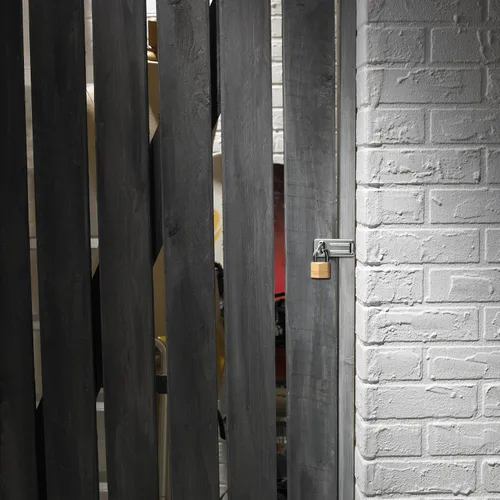 Miniatura 4 de Master Lock 140T Candado de latón sólido con llave, paquete de 2