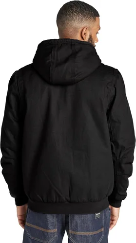Miniatura 4 de Timberland - Chaqueta con capucha de lona con forro Gritman unisex para adultos