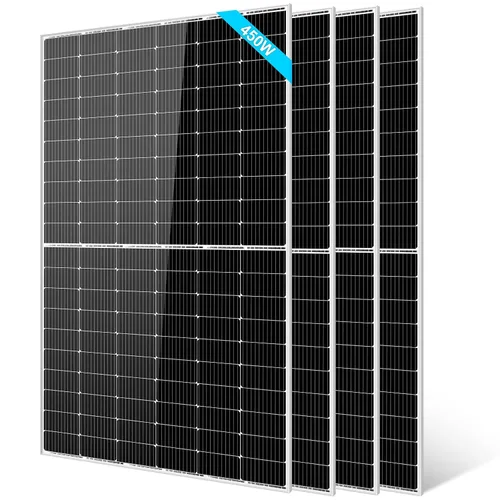 Miniatura 29 de SUNGOLDPOWER UL61730 - Panel solar de 450 W, 8 unidades, monocristalino, célula de clase A, rígido, alta eficiencia, carga de 12 V/24 V/48 V