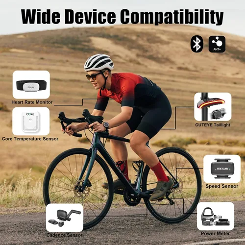 Miniatura 6 de MEILAN Navihood L1 - Computadora GPS para bicicleta, computadora de navegación con mapas sin conexión y planificación dinámica de la carretera