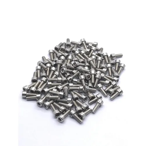 Miniatura 8 de Tornillos de cabeza hexagonal M3 x 0.984 in, rosca completa, superficie brillante, acero inoxidable, tornillos de cabeza hexagonal