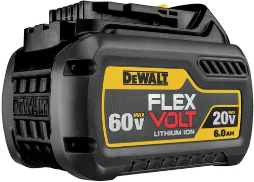 Miniatura 6 de DEWALT FLEXVOLT 20V/60V MAX Batería de Iones de Litio, 6.0-Ah (DCB606)