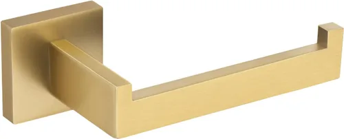 Miniatura 8 de TQKAG Soporte de papel higiénico negro mate SUS304 de acero inoxidable, moderno soporte de rollo de papel higiénico cuadrado para montaje en pared