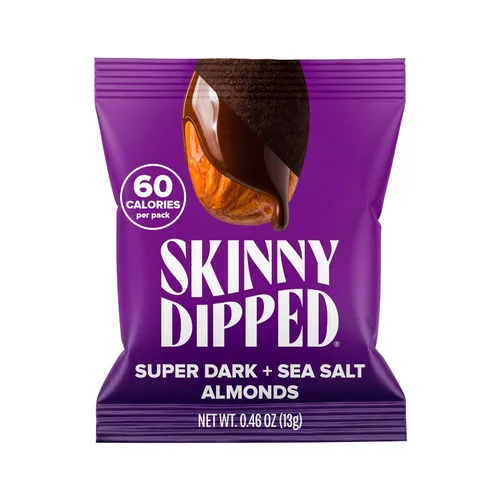 Miniatura 13 de SkinnyDipped Lemon Bliss - Almendras cubiertas de yogur, aperitivo saludable, proteínas vegetales, sin gluten, 0.46 onzas (paquete de 24)