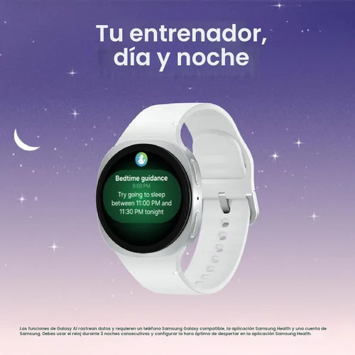 Miniatura 2 de Samsung Galaxy Watch 8 (2025) - Reloj inteligente Bluetooth de 1.575 pulgadas, diseño de cojín, monitor de fitness, entrenamiento de sueño, Negro