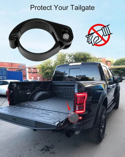 Miniatura 5 de Cerradura antirrobo para puerta trasera Ford Serie F F150 F250 F350 2015-2023, dispositivo de bloqueo de seguridad antirrobo para puerta trasera