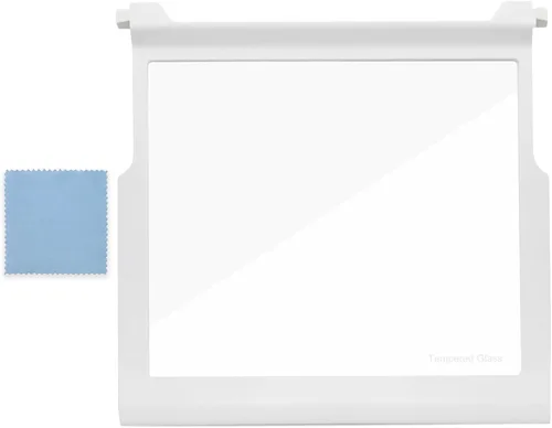 Ensamble de estante de vidrio para refrigerador WPW10276341 Compatible con Whirlpool, Kenmore, Maytag Reemplazo de estante de refrigerador -