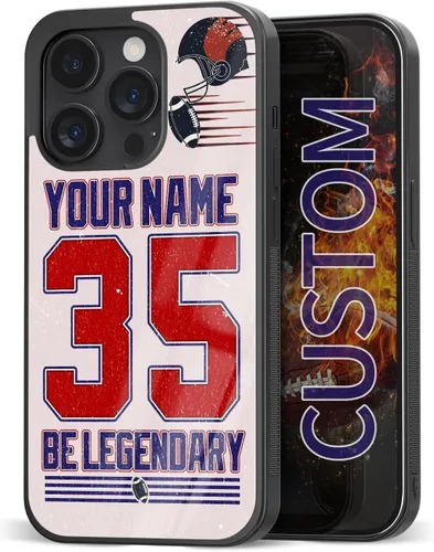 Miniatura 13 de Fundas personalizadas para teléfono con nombre de número, diseño de leyendas para iPhone 11 12 13 14 Pro Max Plus Mini X Xs Xr Samsung A02 A10 A13