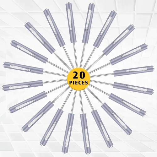 Miniatura 2 de Shimeyao Juego de 20 destornilladores de cabeza plana de bolsillo, pequeños destornilladores magnéticos de bolsillo, mini clips a granel