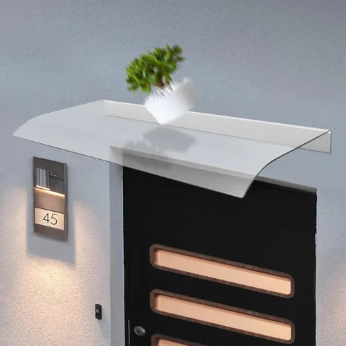 Miniatura 9 de Toldo Marquesina, Protección UV contra Lluvia y Nieve, Refugio contra la Lluvia, Cubierta Transparente Engrosada Libre de Mantenimiento, Lámina