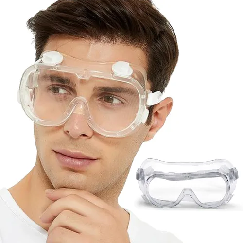 Miniatura 7 de Gafas de protección ajustables para pestañas y cejas, protectores de ducha, protectores para ojos post-LASIK, diseño compatible con gafas