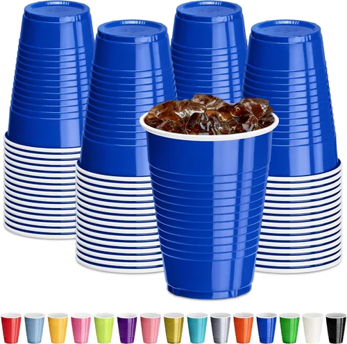 Miniatura 22 de DecorRack - Vasos desechables y reutilizables de 12 onzas para fiestas de cumpleaños, despedidas de soltera, campamentos, eventos en interiores y al