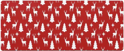 Miniatura 7 de Tapete de baño con alce navideño para bañera, antideslizante, de secado rápido y absorbente, tierra de diatomeas, ducha, fregadero, dormitorio