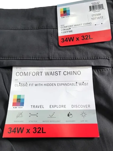 Miniatura 7 de UNIONBAY Pantalones de chino para hombre, ligeros, cómodos y de viaje, Rainier