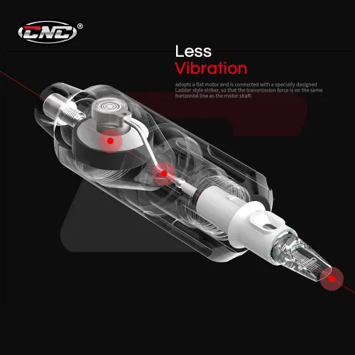Miniatura 2 de Hawink Máquina corta rotatoria del tatuaje de la pluma con la fuente alemana CNC-Q2 del tatuaje del motor de FAULHABER