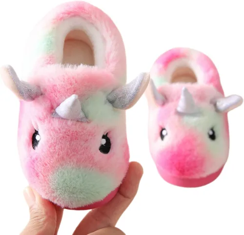 Miniatura 2 de Pantuflas peludas para niñas y niños pequeños