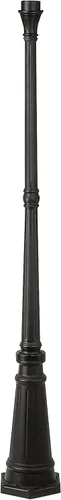 Miniatura 5 de Livex Lighting 7709-07 Poste de aluminio fundido al aire libre, bronce