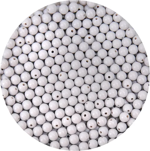 Miniatura 55 de BONNY BOXX 2000 piezas 4 mm cuentas redondas de acrílico de zafiro suave, bolas de plástico de chicle de burbujas, cuentas gruesas de bolas