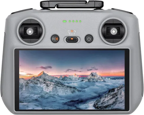 DJI RC 2, control remoto con procesador de última generación, transmisión O4 de 20 km, pantalla FHD de 5.5 pulgadas, antenas 2T4R, controlador