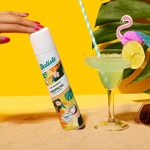 Miniatura 10 de Batiste Champú seco tropical, champú sin agua, 3.81 onzas, paquete de 3