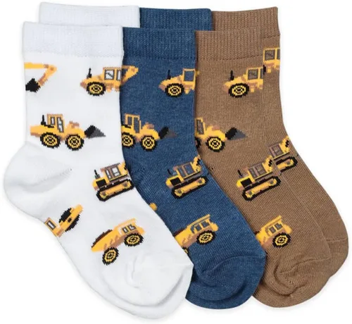 Miniatura 3 de Jefferies Socks Calcetines de construcción triple para niños pequeños (paquete de 3)