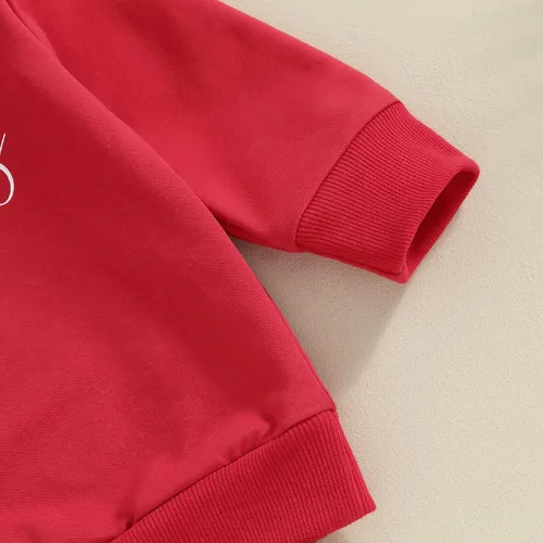 Miniatura 5 de YINGISFITM Conjunto de sudadera con estampado para bebé y niña, sudadera larga para otoño e invierno