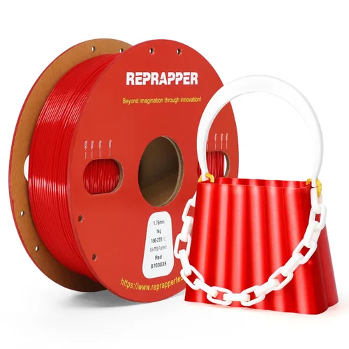 Miniatura 22 de RepRapper Filamento de ácido poliláctico (PLA), paquete de muestra de purpurina multicolor, brillante Galaxy Silk PLA0.069 pulgadas para impresora
