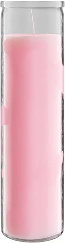 Miniatura 6 de Simply Soson - Velas de pilar blancas de 2x8 pulgadas de 7 días en vidrio, juego de 3, hasta 90 horas de tiempo de quemado, sin fragancia, velas