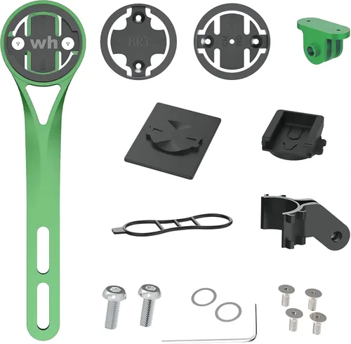 Miniatura 10 de Soporte para computadora de bicicleta, soporte frontal para bicicleta para manillar de bicicleta integrado, compatible con bicicletas de carretera