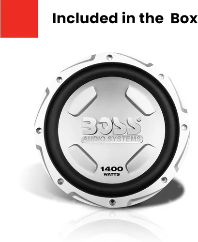 Miniatura 6 de BOSS Audio Chaos CX122 - Subwoofer de potencia para coche, 12 pulgadas, 2800 W, par