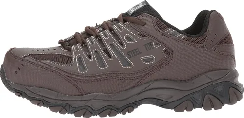 Miniatura 30 de Skechers Zapatos de construcción Cankton con punta de acero para hombre, clasificación de peligro eléctrico, espuma viscoelástica