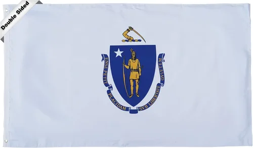 Miniatura 9 de SYII Bandera del estado de Alabama de 3 x 5 pies, banderas de 3 capas de doble cara del estado de Delaware con 2 ojales de latón y cabecera de lona