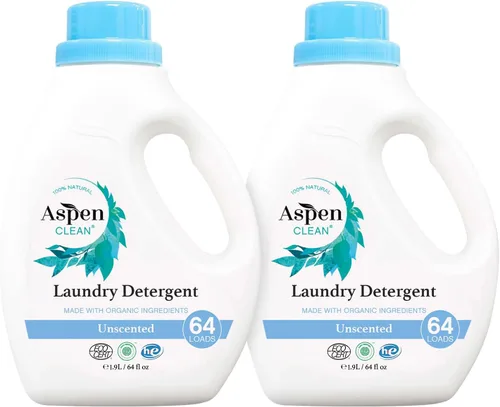 Miniatura 8 de AspenClean Detergente natural para ropa lavanda y citronela, 100% natural, orgánico, detergente líquido HE para ropa, vegano, libre de crueldad